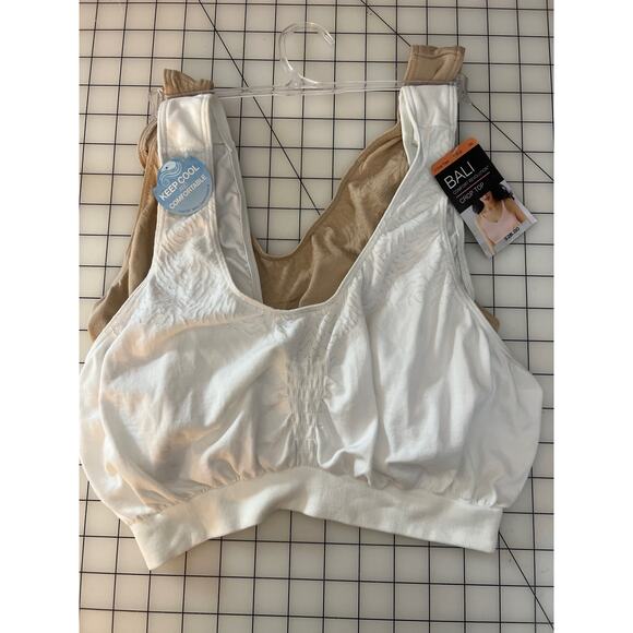 Bali Comfort Revolution 3XL Crop Tops Set of 2 NEW - Picture 1 of 3